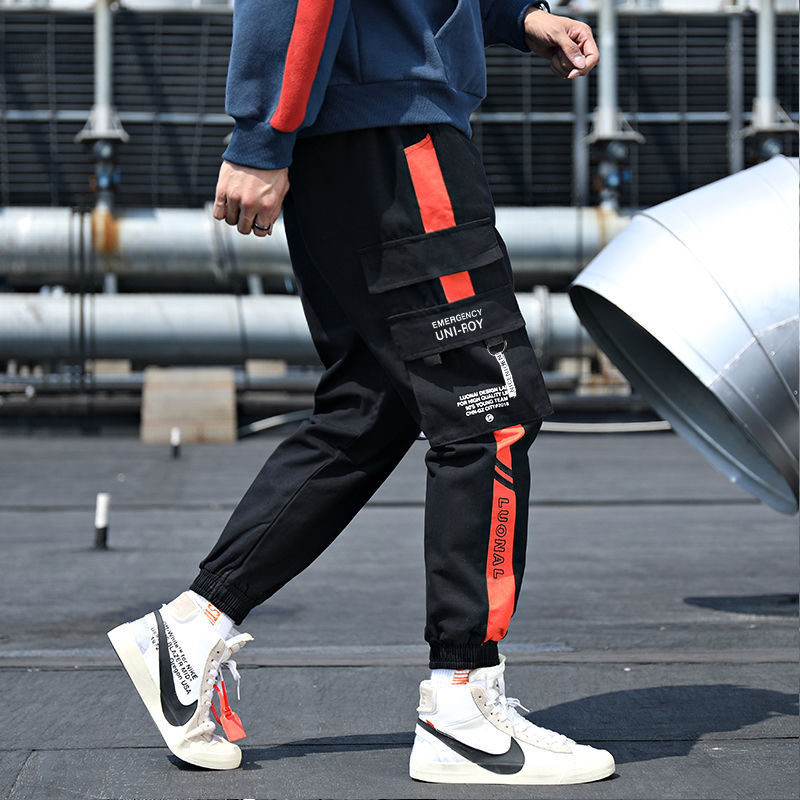 Men’s Trendy Loose-Fit Overalls – Casual Streetwear