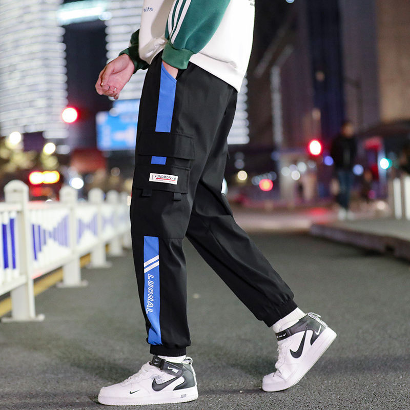 Men’s Trendy Loose-Fit Overalls – Casual Streetwear