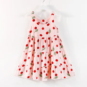 Children'S Summer Dress Girl Baby Princess Suspender Skirt Little Girl'S Dress Cotton Silk Little Girl'S Dress