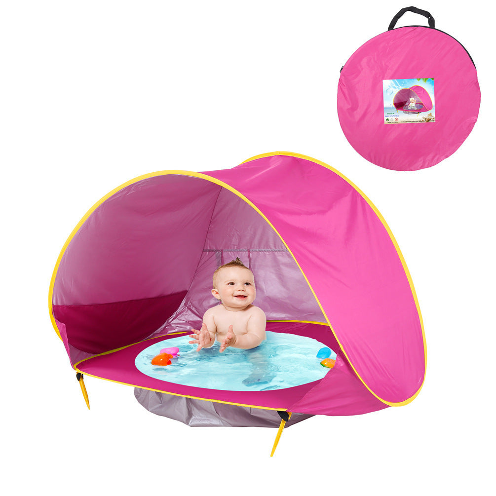 Baby Beach Tent – Portable UV Protection Sun Shelter with Shade Pool and Playhouse for Infants and Kids