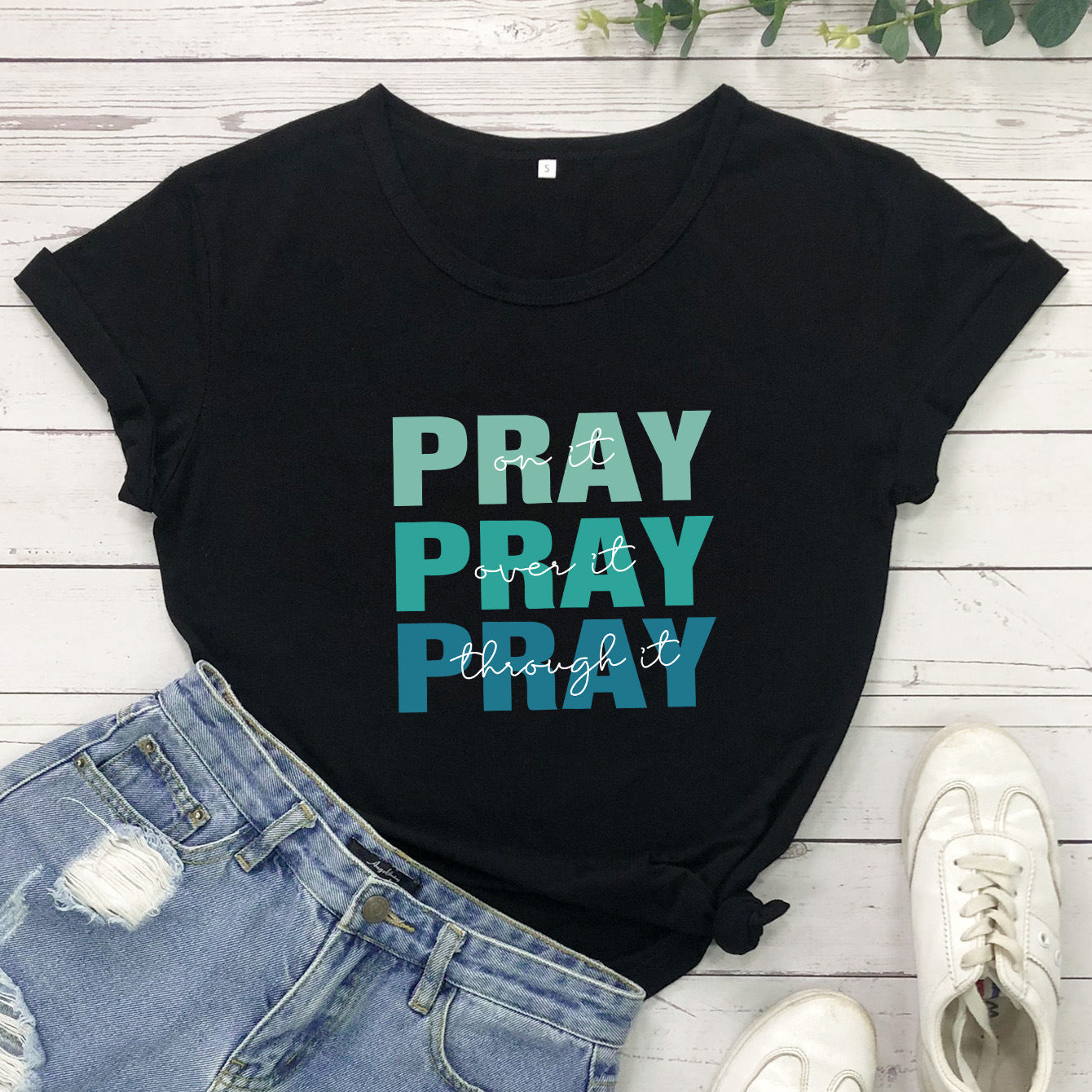 Color Letter T-Shirt European And American New Street Fashion Short-Sleeved Tops For Men And Women