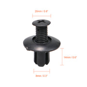 Car Buckle Set, Expansion Screw Buckles, Sheet Metal Interior Plastic Fasteners, Decorative Buckles