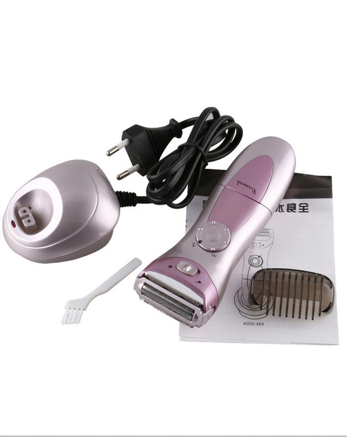 Waterproof Electric Lady Shaver – Rechargeable Hair Razor & Plucker