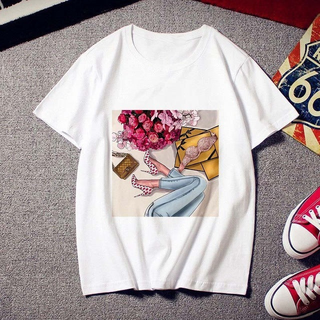 Art Print Short Sleeve T-Shirt