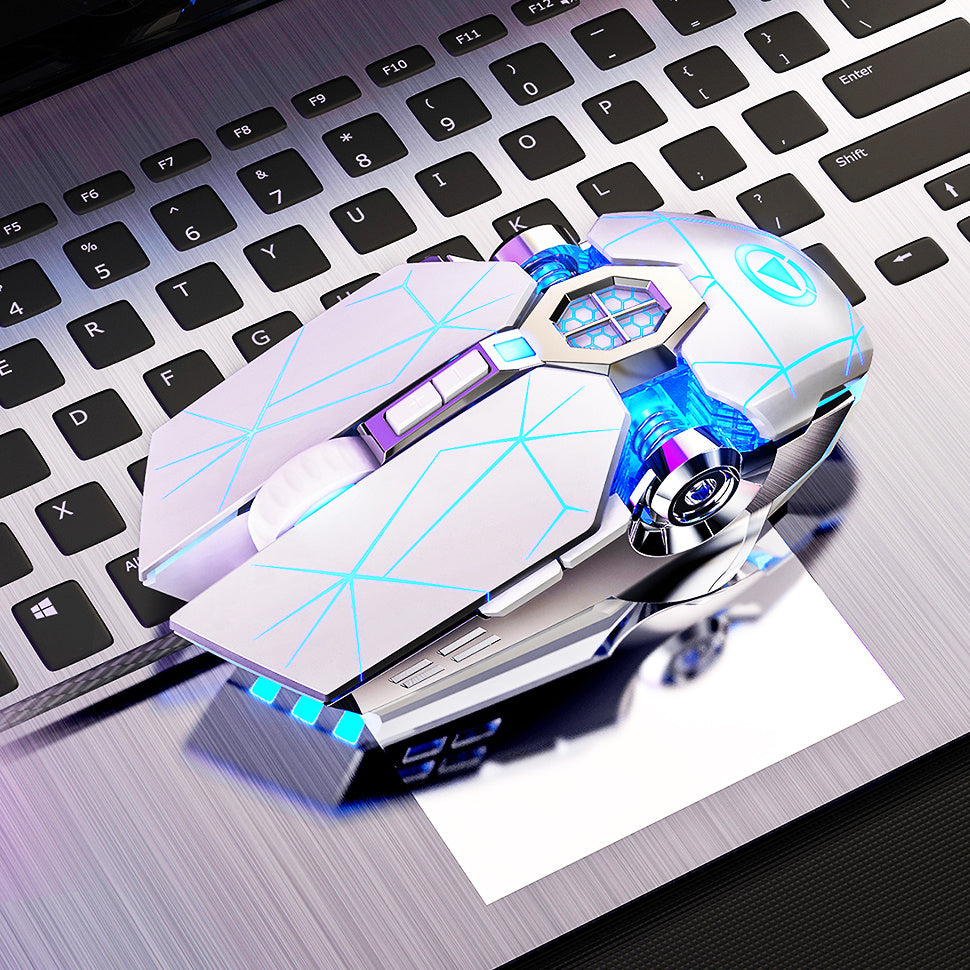 Wired Silent Gaming Mouse – Quiet Mechanical Switches, Adjustable DPI, Ergonomic USB for PC & Laptop
