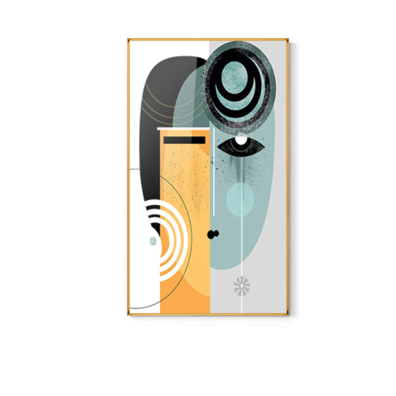 Modern Abstract Lady Line Art Poster – Canvas Wall Art for Living Room Decor