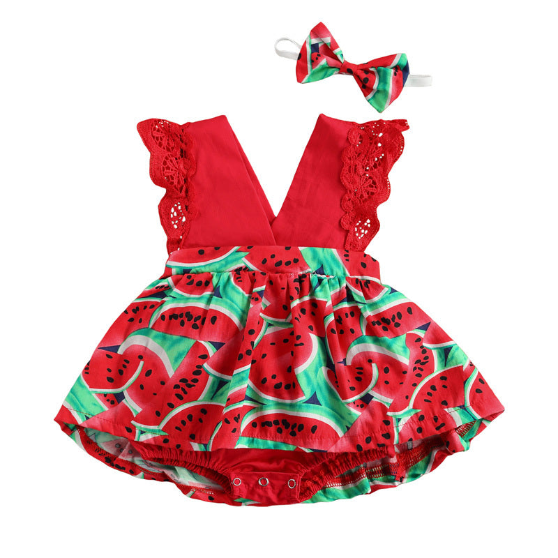 Unisex Baby Ruffled Sunflower Jumpsuit Relaxed Cotton Blend