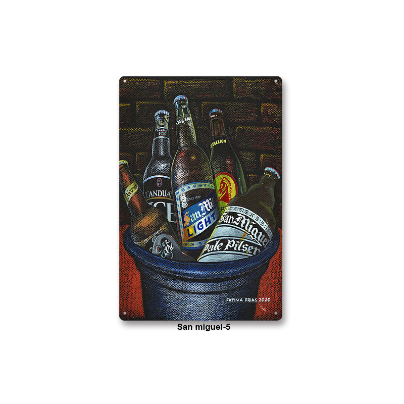 American Retro Tin Wall Art – Vintage Nostalgic Decor for Bars & Coffee Shops