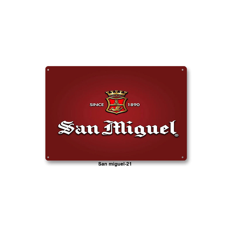 American Retro Tin Wall Art – Vintage Nostalgic Decor for Bars & Coffee Shops