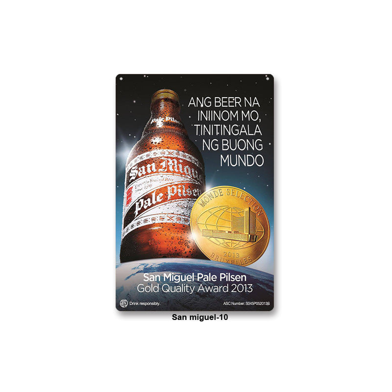 American Retro Tin Wall Art – Vintage Nostalgic Decor for Bars & Coffee Shops