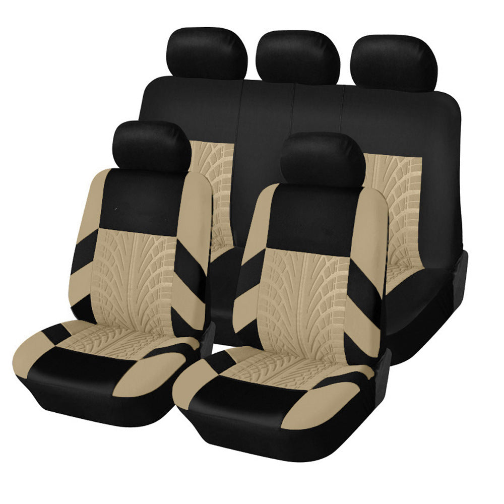 Universal Car Seat Cover Set – Airbag-Safe, Full/Front Options