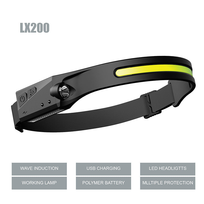 Silicone Night Running Light IPX6 Waterproof for Home Use