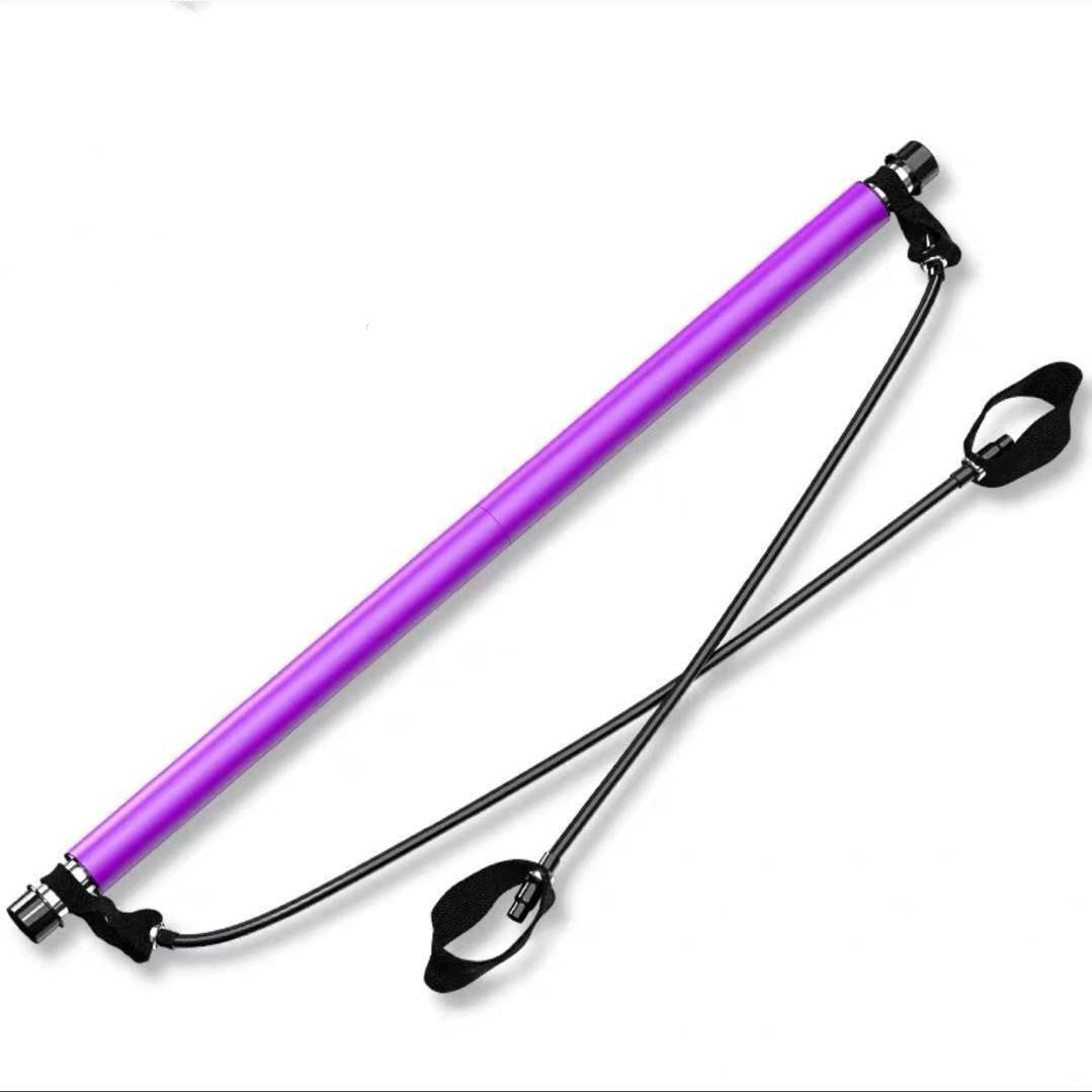 Pilates Bar Kit – Home Fitness & Yoga Equipment for Full-Body Toning