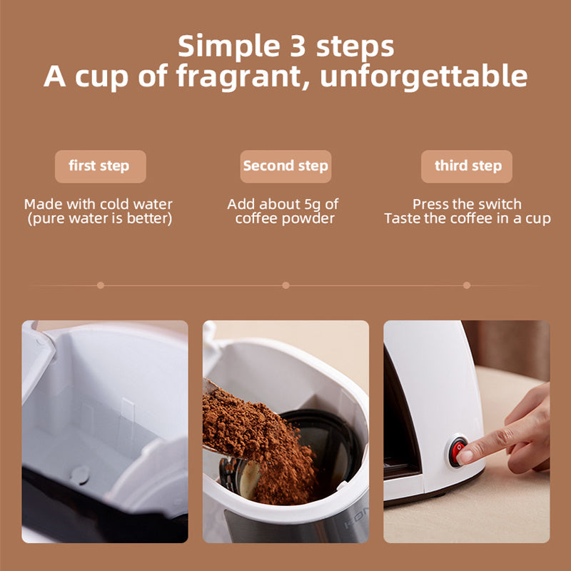 Mini Fully Automatic Portable Coffee Machine for Home and Office