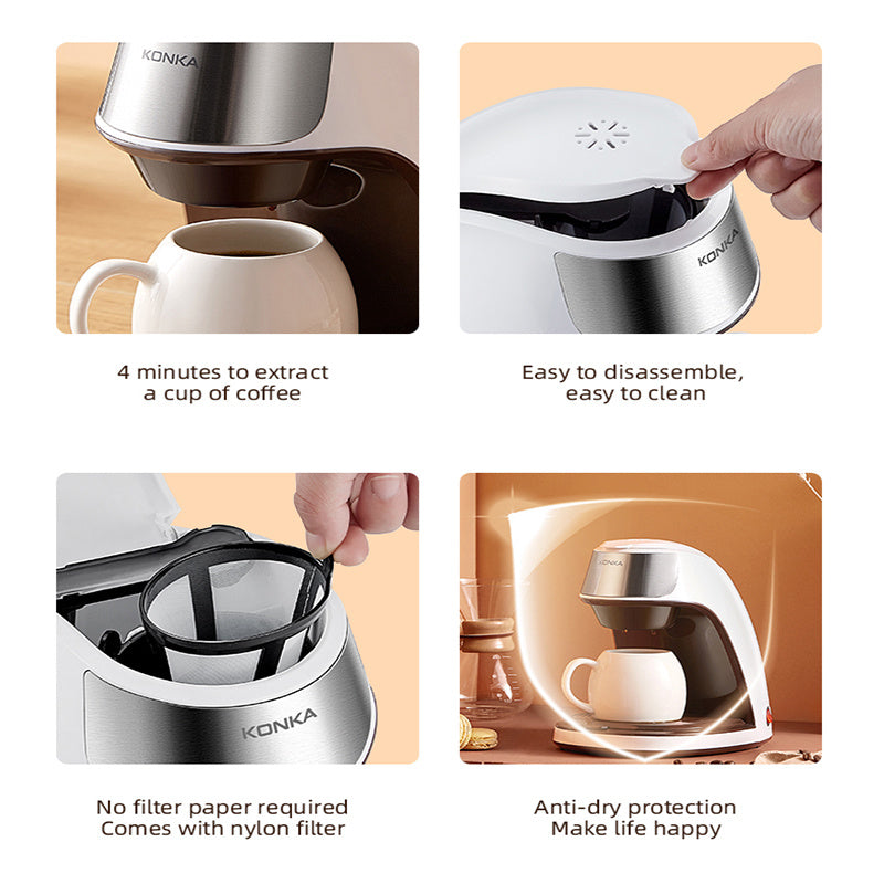 Mini Fully Automatic Portable Coffee Machine for Home and Office