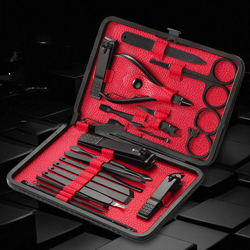 18-Piece Nail Clippers Set – Household Manicure & Pedicure Grooming Kit