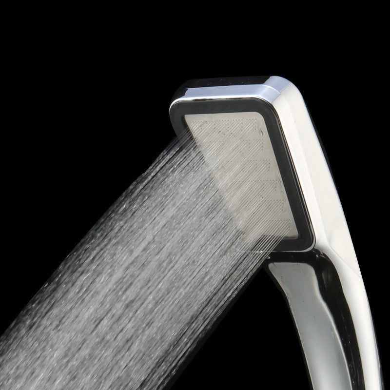 300-Hole Pressurized Square Nozzle Shower Head – Household Use