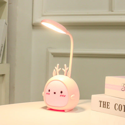 ABS Bedside LED Night Light For Dorm Study Safe Low Voltage