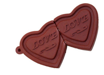 Cartoon Chocolate USB Flash Drive – PVC “Dove” Bar Novelty, Couple Gift, USB 3.0 (16–128GB)