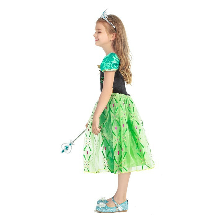 Bow Princess Dress Dress Halloween Performance Costume