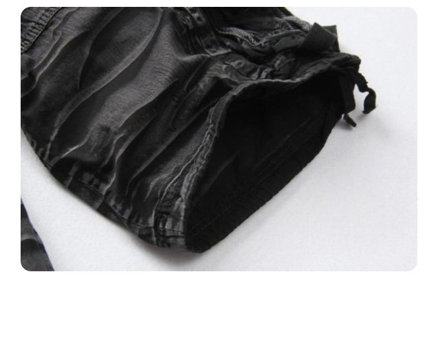 Men's Cotton Cargo Shorts Relaxed Fit Washed Summer