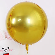 Round Aluminum Film Decorative Balloon for Wedding and Party