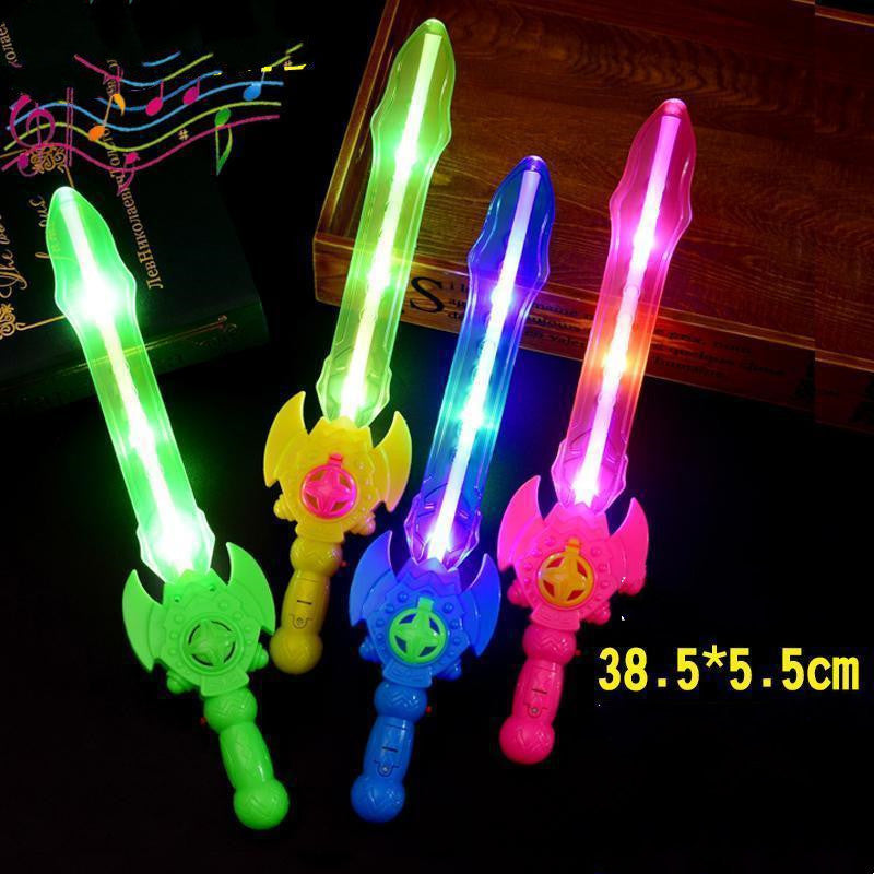 Luminous Toy Induction Luminous Music Dragon Sword