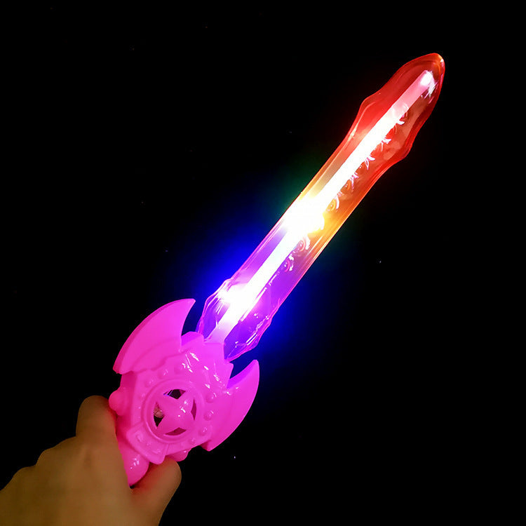 Luminous Toy Induction Luminous Music Dragon Sword