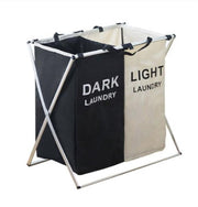 Collapsible Laundry Hamper – Foldable Clothes Storage Basket