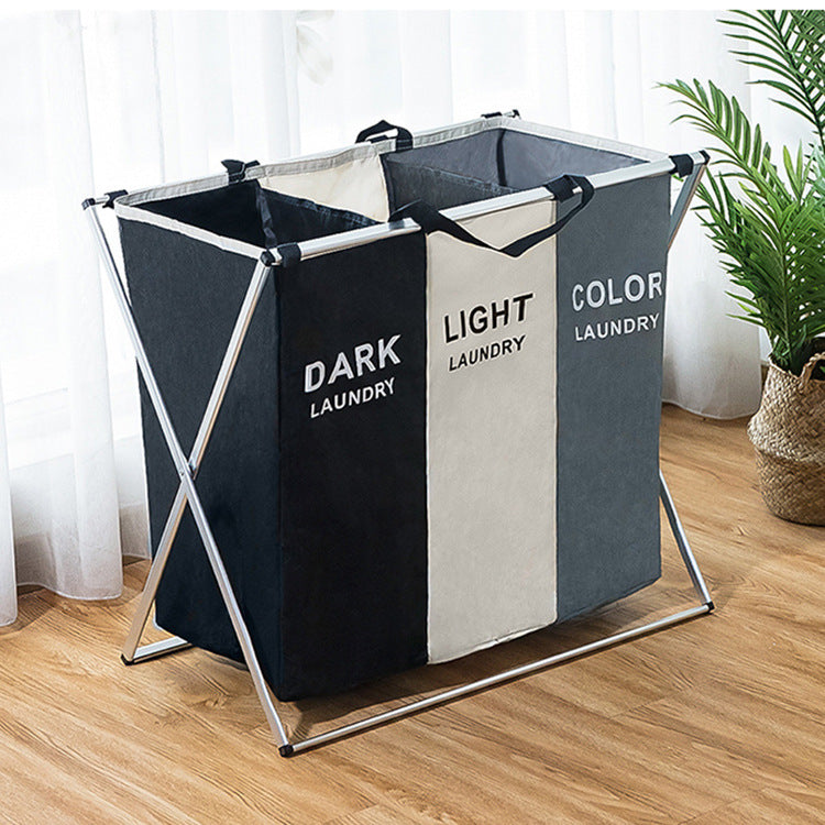 Collapsible Laundry Hamper – Foldable Clothes Storage Basket