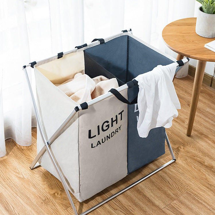 Collapsible Laundry Hamper – Foldable Clothes Storage Basket