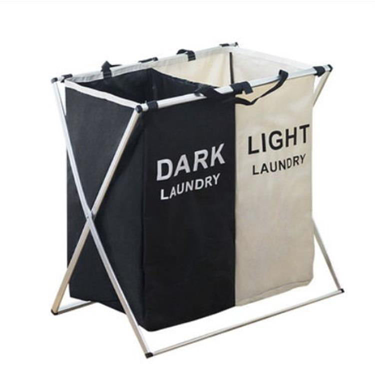Collapsible Laundry Hamper – Foldable Clothes Storage Basket