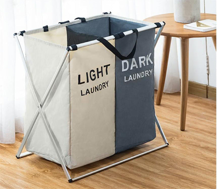 Collapsible Laundry Hamper – Foldable Clothes Storage Basket
