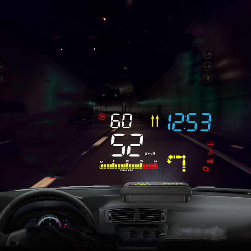 OBD HUD Projector – Car Speedometer & Navigation Display