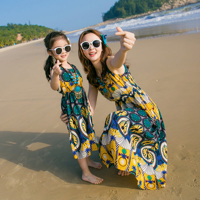 Travel To Sanya, Suitable For Clothes, Beach, Parent-Child Clothing, Seaside