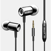 Wired Earphone Metal Magnetic Subwoofer In-Ear Cable