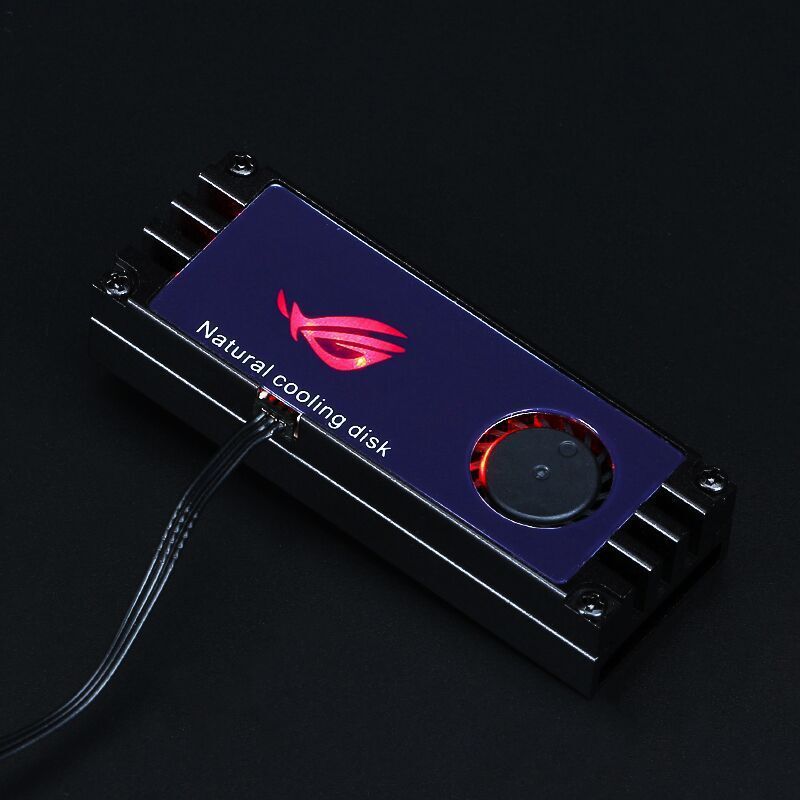 M.2 SSD Cooler – Active Turbo Armor for NVMe Solid State Drives