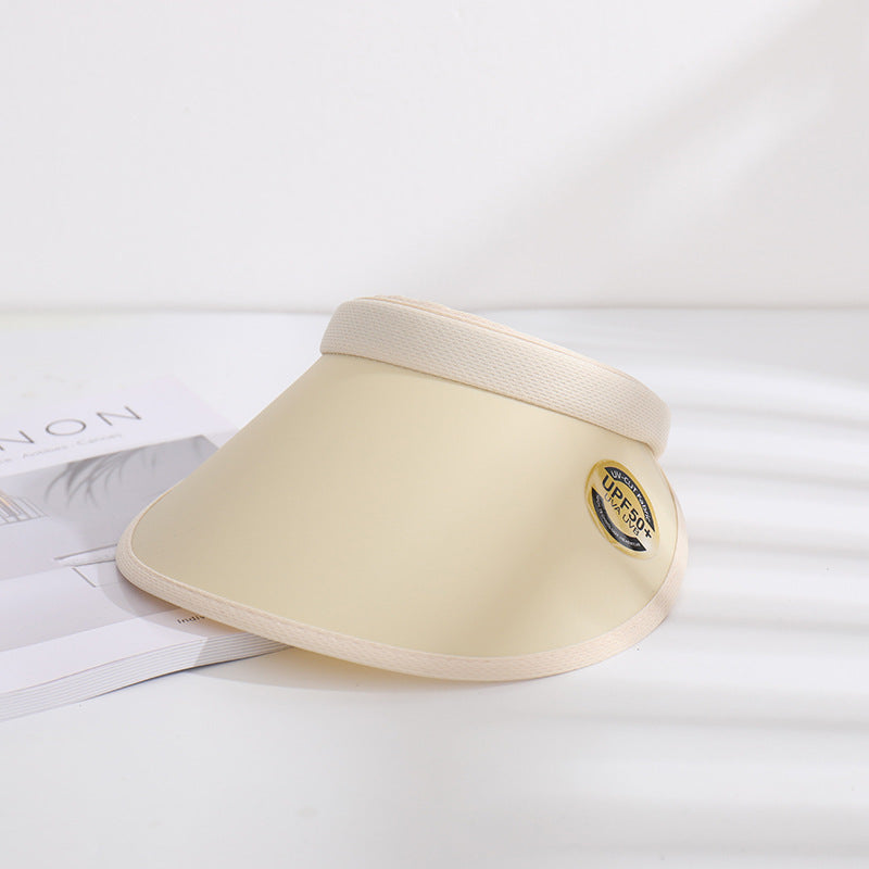Sun Visor UV Anti-ultraviolet Hollow Top Hat Sun Visor Sun Hat