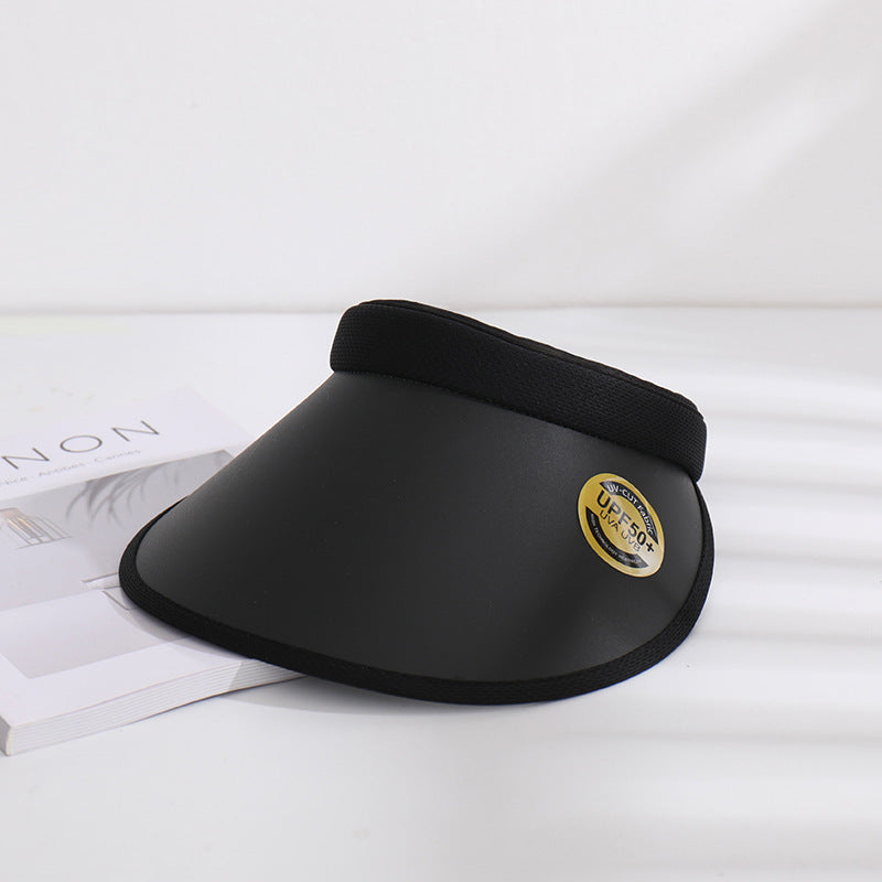 Sun Visor UV Anti-ultraviolet Hollow Top Hat Sun Visor Sun Hat