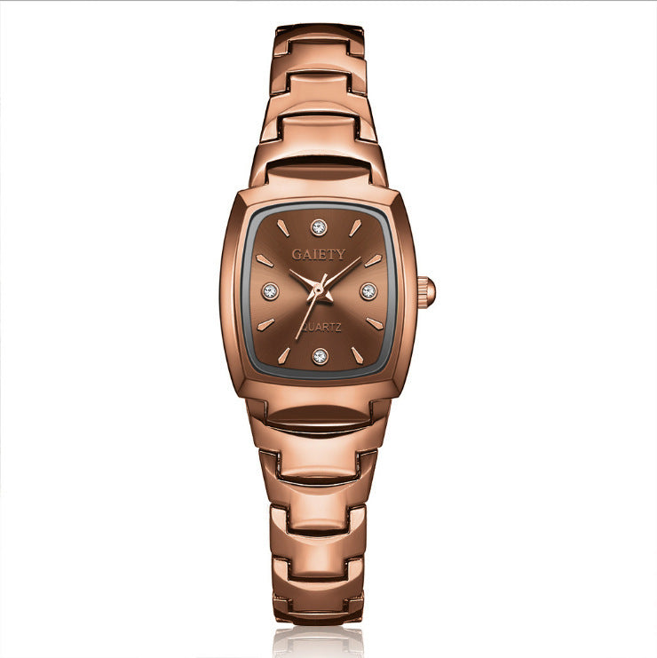Hot Selling Steel Band Watch N Simple Temperament Alloy Ladies Watch Wholesale Trendy Quartz Watch