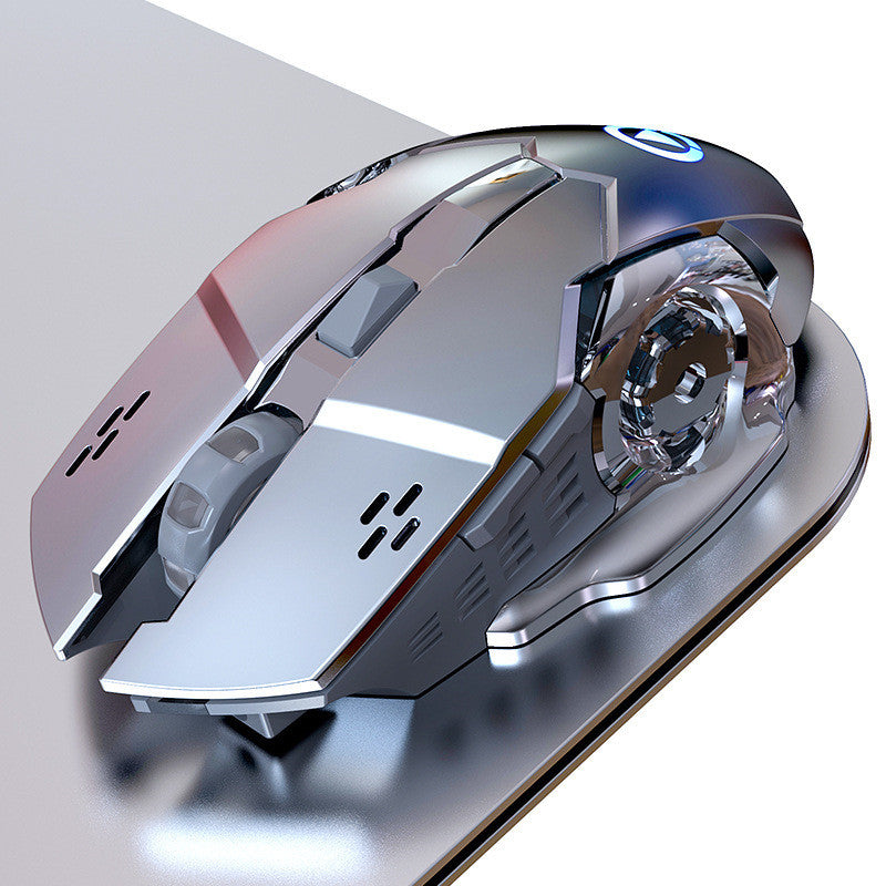 Rechargeable Wireless Silent Mouse – Quiet & Portable for Home & Office