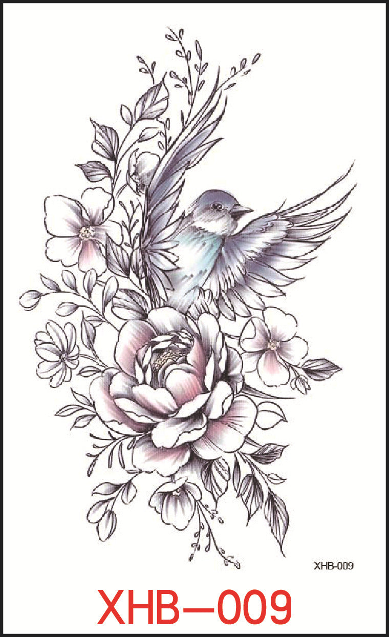 Flower Arm Tattoo Stickers – Street Market, Party, and Temporary Tattoos