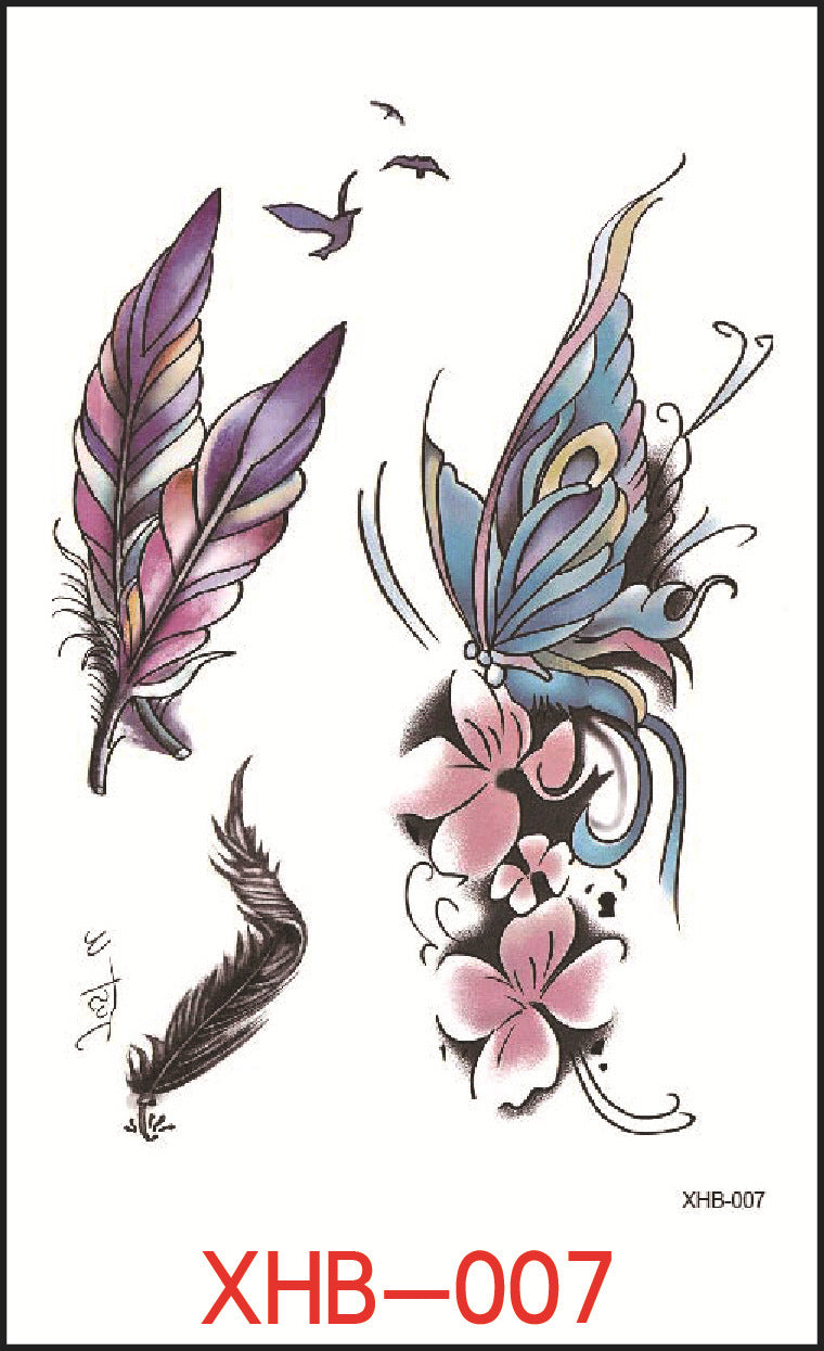 Flower Arm Tattoo Stickers – Street Market, Party, and Temporary Tattoos