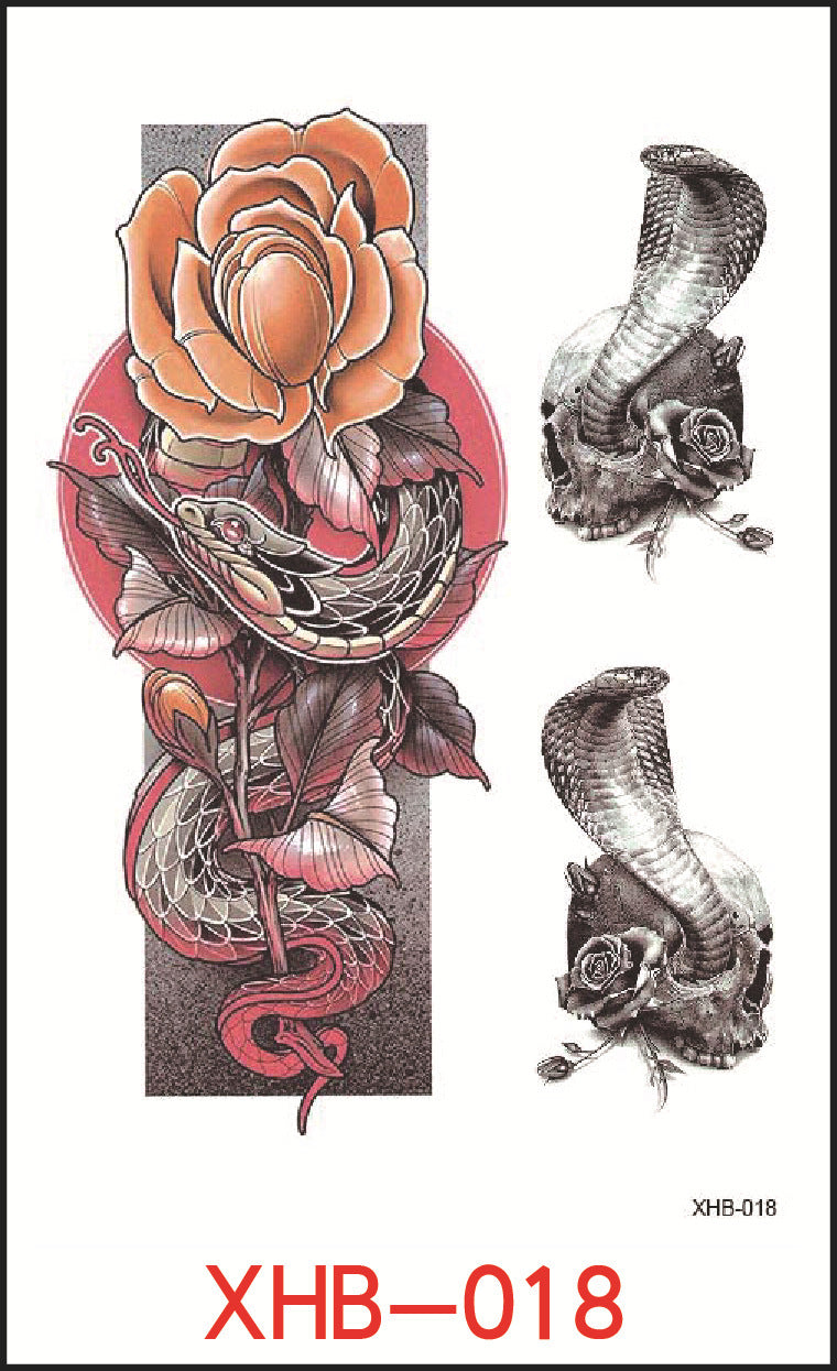 Flower Arm Tattoo Stickers – Street Market, Party, and Temporary Tattoos
