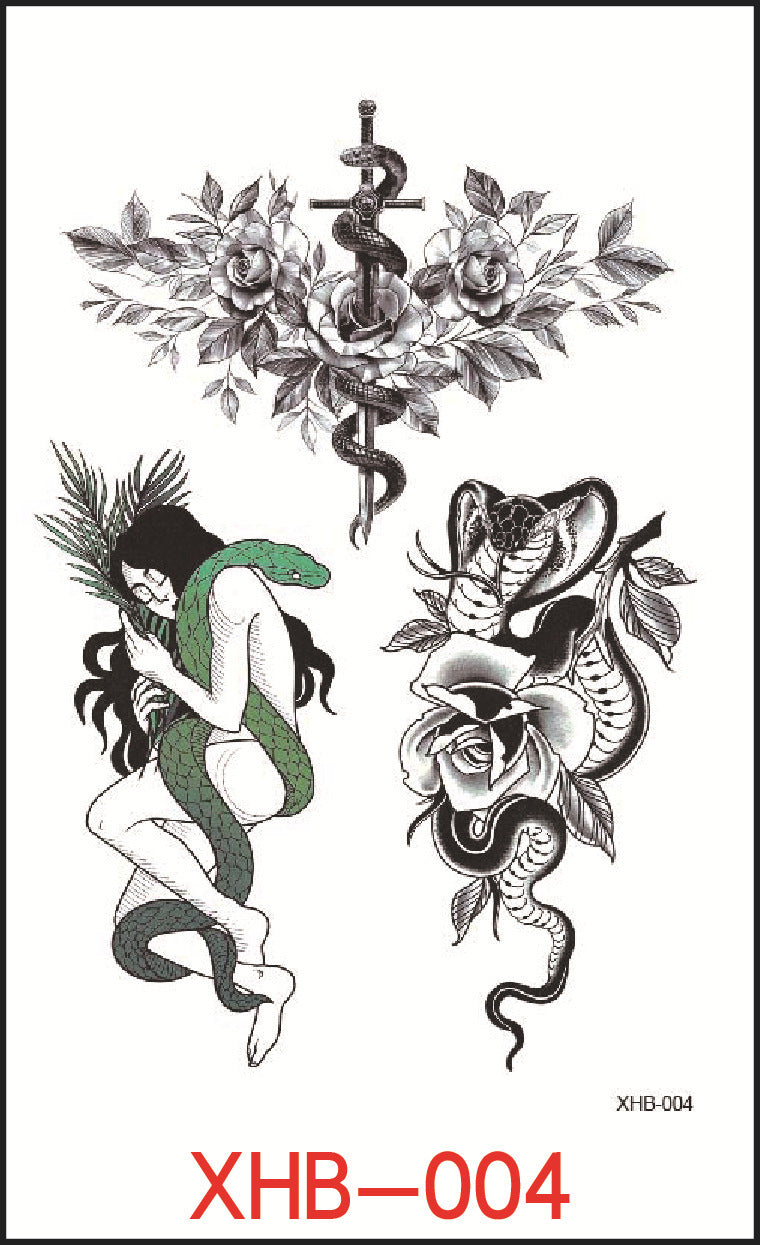 Flower Arm Tattoo Stickers – Street Market, Party, and Temporary Tattoos