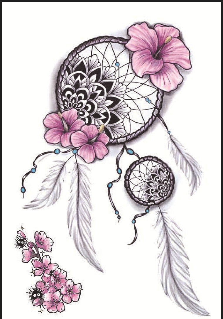Flower Arm Tattoo Stickers – Street Market, Party, and Temporary Tattoos