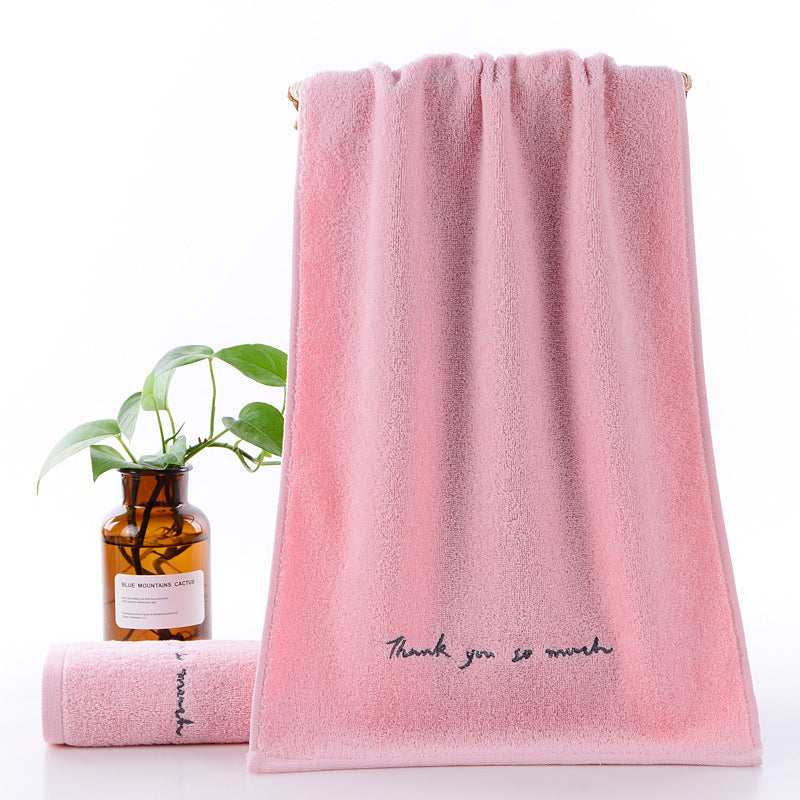 Soft Long Staple Cotton Absorbent Face Towels For Daily Use