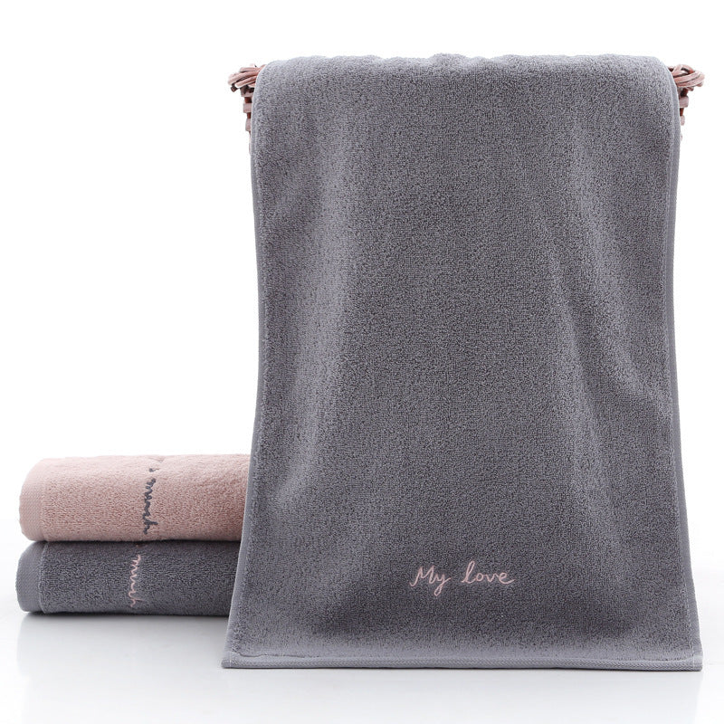 Soft Long Staple Cotton Absorbent Face Towels For Daily Use