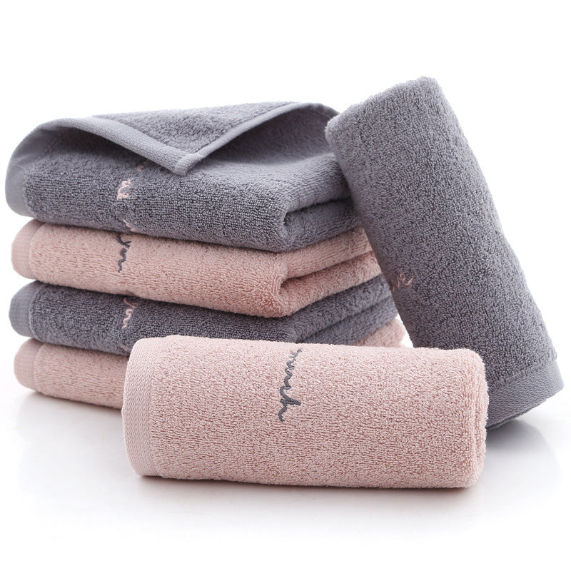 Soft Long Staple Cotton Absorbent Face Towels For Daily Use