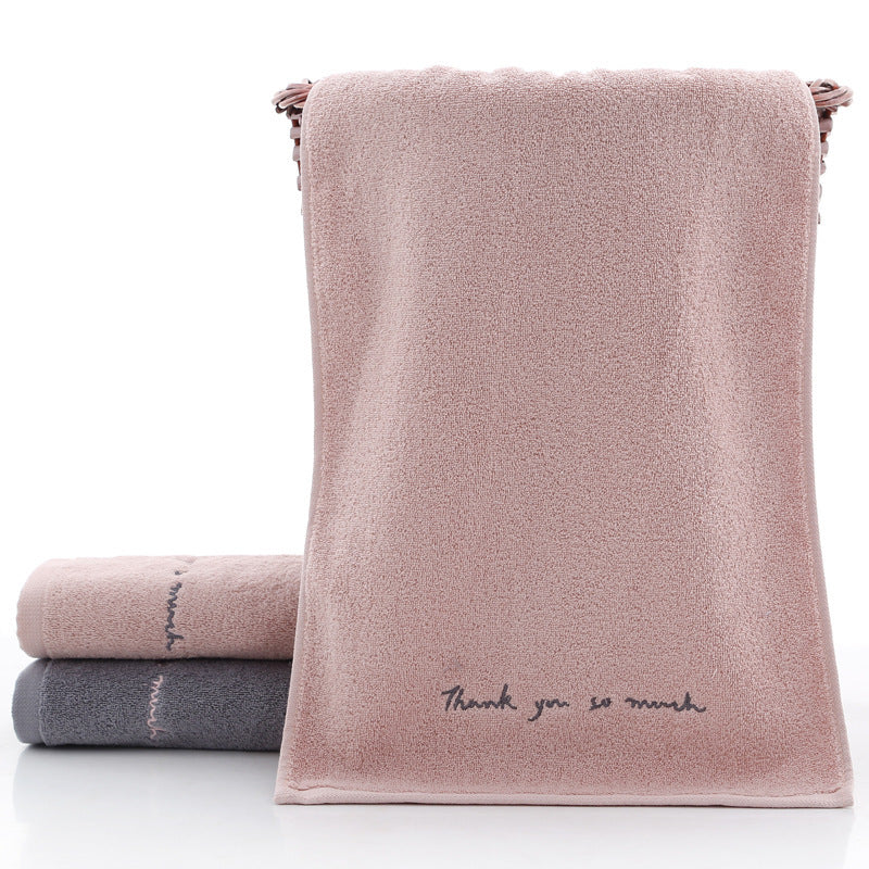 Soft Long Staple Cotton Absorbent Face Towels For Daily Use